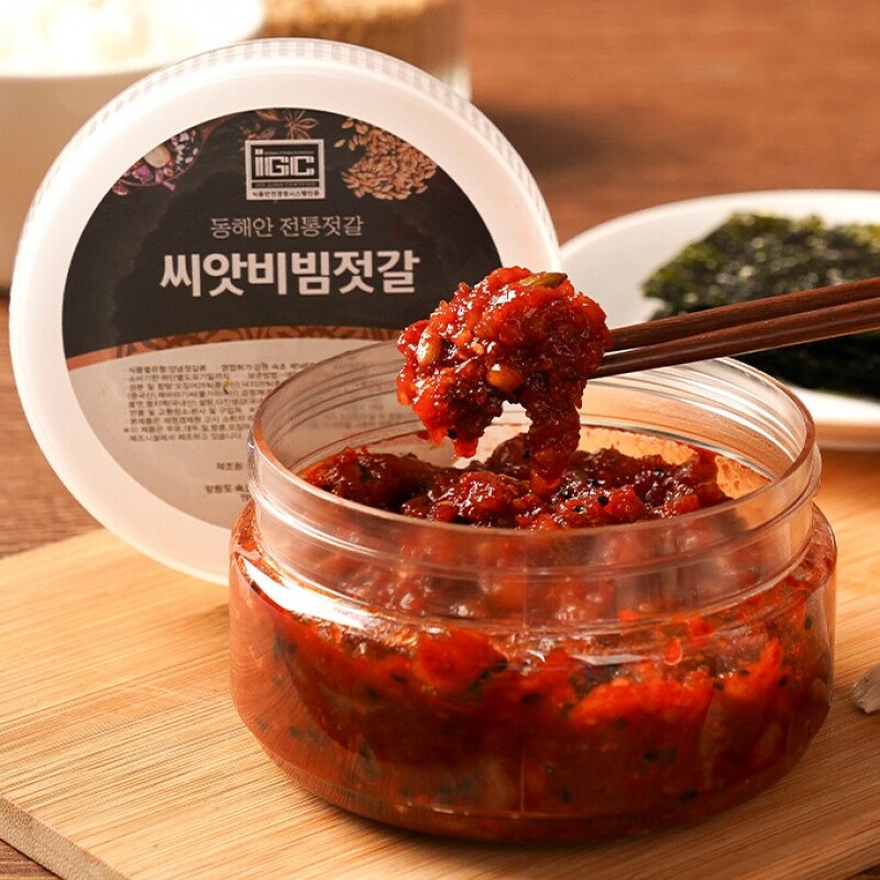 진주식품,[진주식품]젓갈2종세트 명태회젓갈400g,씨앗비빔젓갈400g